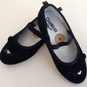 OshKosh Velvet Mouse Flats for toodlers